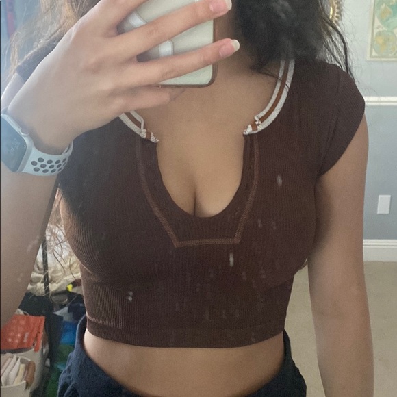 Urban Outfitters Tops - Brown Shirt from Urban Outfitters M/L (New)